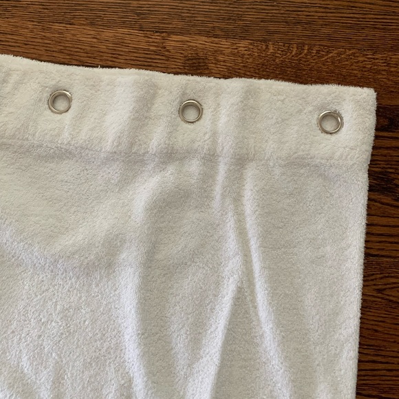 CUSTOM MADE TERRY CLOTH SHOWER CURTAIN - Picture 3 of 6